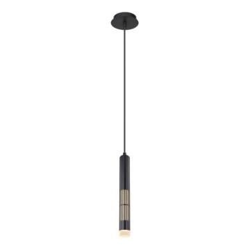 Globo - Lampadario LED su cavo LED/12W/230V 3000K nero