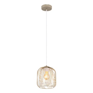 Globo - Lampadario sospeso con cavo 1xE27/40W/230V diam. 18 cm