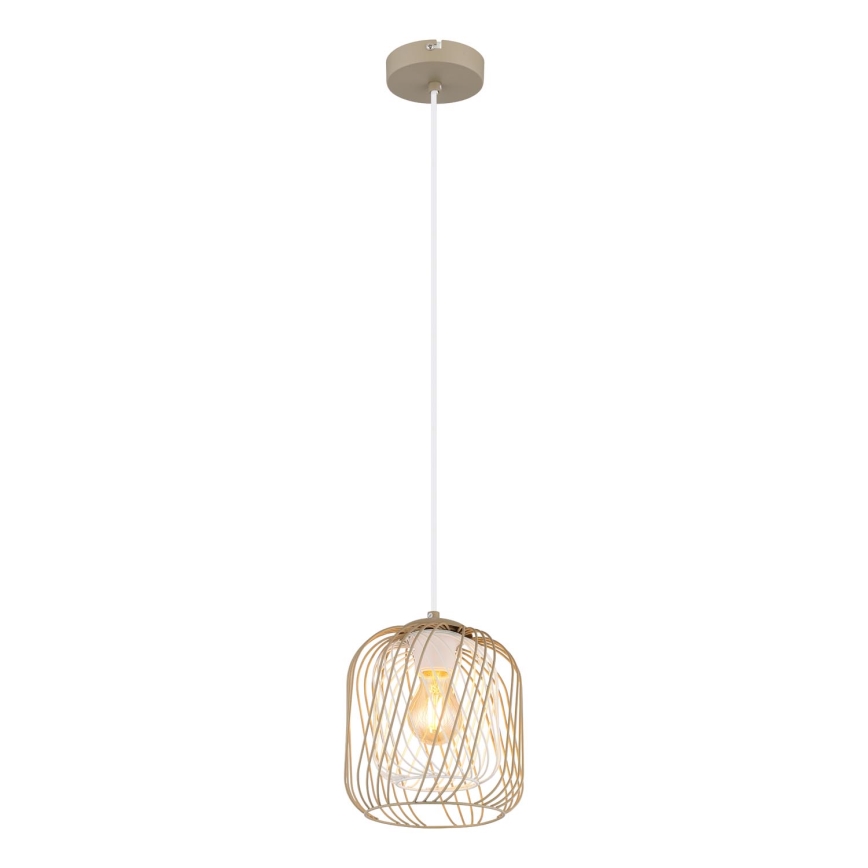 Globo - Lampadario sospeso con cavo 1xE27/40W/230V diam. 18 cm