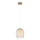 Globo - Lampadario sospeso con cavo 1xE27/40W/230V diam. 18 cm