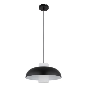 Globo - Lampadario sospeso con cavo 1xE27/60W/230V nero
