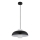 Globo - Lampadario sospeso con cavo 1xE27/60W/230V nero