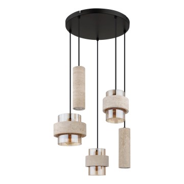 Globo - Lampadario sospeso con cavo 3xE27/40W/230V + 2xGU10/10W