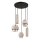 Globo - Lampadario sospeso con cavo 3xE27/40W/230V + 2xGU10/10W
