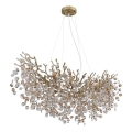 Globo - Lampadario sospeso su cavo 10xE14/40W/230V dorato