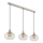Globo - Lampadario sospeso su cavo 3xE27/40W/230V beige
