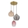 Globo - Lampadario sospeso su cavo 3xE27/60W/230V Ø 45 cm