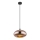 Globo - Lampadario su filo 1xE27/60W/230V rame