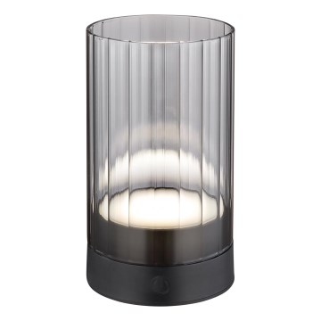 Globo - LED da esterno dimmerabile ricaricabile touch lampada da tavolo LED/2W/3,7V 2700/4000/6500K 1200mAh IP44 grigio