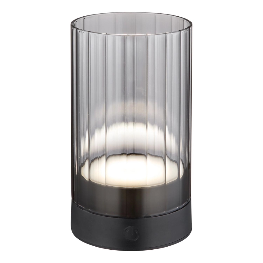 Globo - LED da esterno dimmerabile ricaricabile touch lampada da tavolo LED/2W/3,7V 2700/4000/6500K 1200mAh IP44 grigio