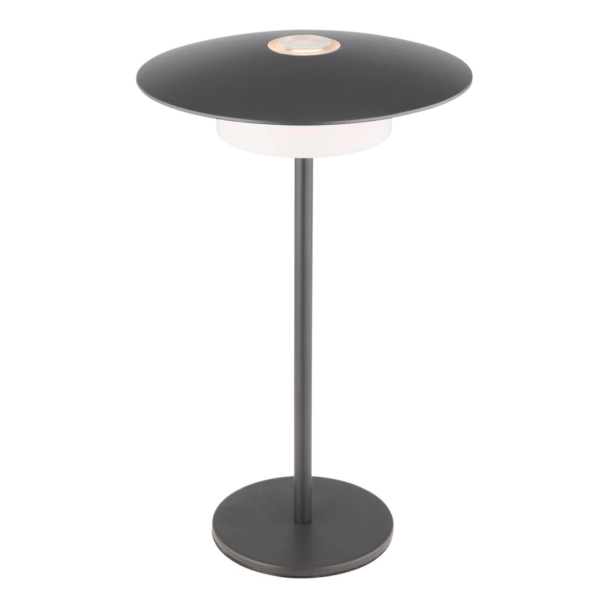 Globo - LED da esterno ricaricabile touch lampada da tavolo LED/3W/3,7V 1800/2700/3000K IP44 1800 mAh grigio