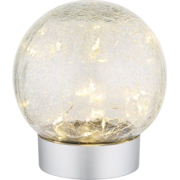 Globo - LED Decorativa ricaricabile lampada da tavolo 25xLED/0,06W/5V 600 mAh IP44