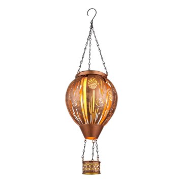 Globo - LED Decorazione solare a ciondolo 12xLED/0,02W/3V IP44 mongolfiera