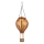 Globo - LED Decorazione solare a ciondolo 12xLED/0,02W/3V IP44 mongolfiera