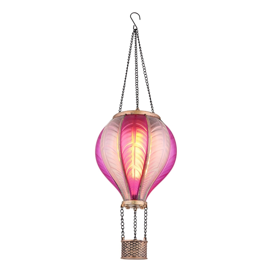 Globo - LED Decorazione solare a ciondolo 20xLED/0,5W/3V IP44 mongolfiera