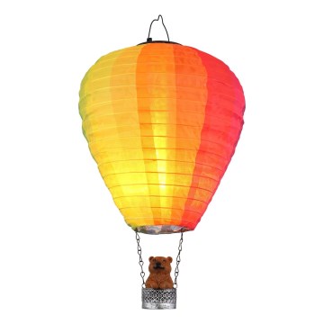 Globo - LED Decorazione solare a ciondolo 24xLED/0,06W/3V IP44 mongolfiera