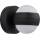 Globo - LED Dimmerabile ricaricabile touch Applique LED/1,4W/5V 1800 mAh nero