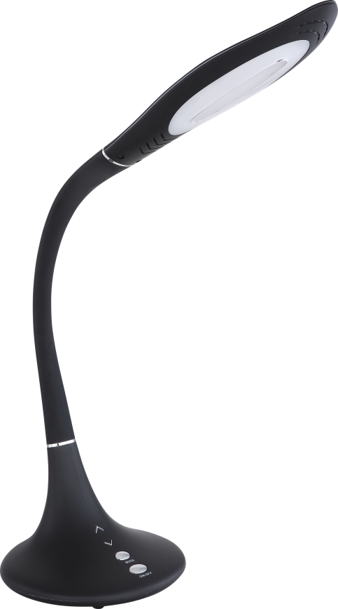 Globo - LED Dimmerabile touch flessibile lampada da tavolo LED/9W/230V 3000/4500/6500K nero