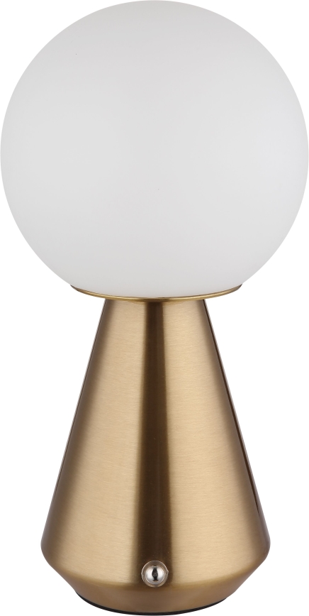 Globo - LED Dimmerabile touch per esterni lampada da tavolo LED/1,5W/5V 3000/4500/6500K 1800 mAh IP41 rame