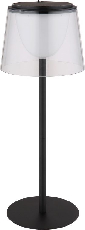 Globo - LED Lampada da tavolo da esterno touch dimmerabile LED/1,8W/5V IP44 1800 mAh nero/chiaro