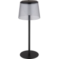 Globo - LED Lampada da tavolo da esterno touch dimmerabile LED/1,8W/5V IP44 1800 mAh nero/smoky