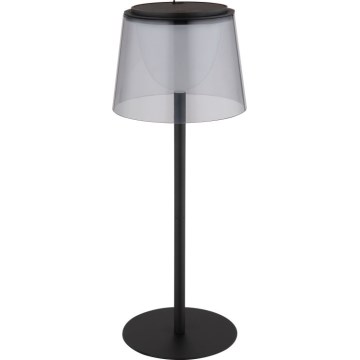 Globo - LED Lampada da tavolo da esterno touch dimmerabile LED/1,8W/5V IP44 1800 mAh nero/smoky