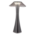 Globo - LED Lampada da tavolo ricaricabile dimmerabile LED/2,5W/3,7V 1200mAh 2700K/4500K/6500K nero