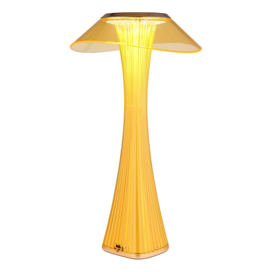 Globo - LED Lampada da tavolo ricaricabile dimmerabile LED/2,5W/3,7V 1200mAh 2700K/4500K/6500K oro
