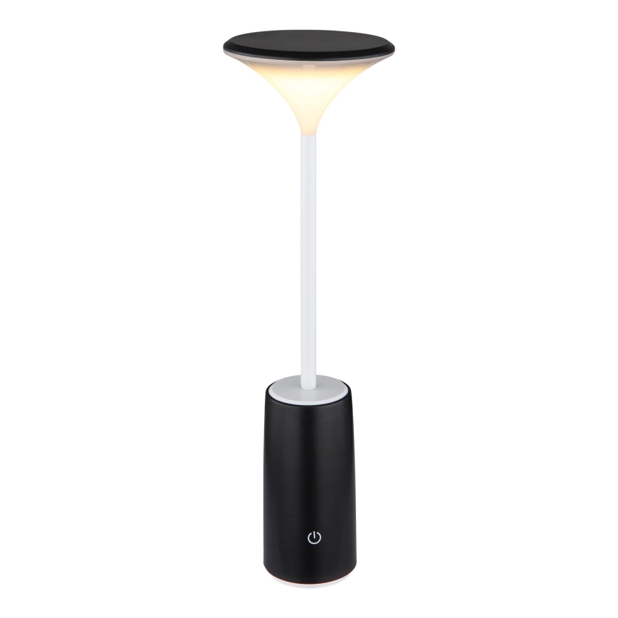 Globo - LED Lampada da tavolo touch ricaricabile e dimmerabile LED/1,2W/3,7V 3000K 1500mAh nero