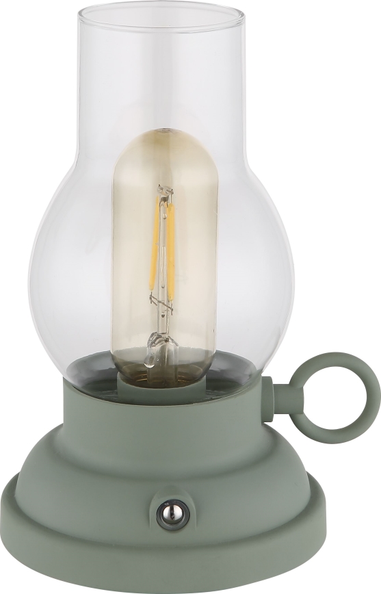 Globo - LED Lampada da tavolo touch ricaricabile e dimmerabile LED/1W/3,7V 1200 mAh verde