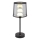 Globo - LED Lampada da tavolo touch ricaricabile e dimmerabile LED/2,5W/3,7V 2700/4000/6500K 1800 mAh nero
