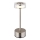 Globo - LED Lampada da tavolo touch ricaricabile e dimmerabile LED/2,5W/3,7V 2700/4000/6500K 1800mAh cromo opaco