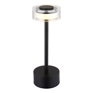Globo - LED Lampada da tavolo touch ricaricabile e dimmerabile LED/2,5W/3,7V 2700/4000/6500K 1800mAh nero
