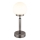 Globo - LED Lampada da tavolo touch ricaricabile e dimmerabile LED/2,5W/5V 1800mAh 2700/4000/6500K antracite