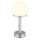 Globo - LED Lampada da tavolo touch ricaricabile e dimmerabile LED/2,5W/5V 1800mAh 2800K argento