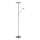 Globo - LED Lampada da terra dimmerabile LED/28W/230V + LED/5W 3000K cromo lucido