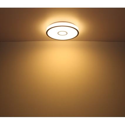 Globo - LED RGB Lampada da bagno con dimmer LED/30W/230V IP44 Wi-Fi Tuya + telecomando