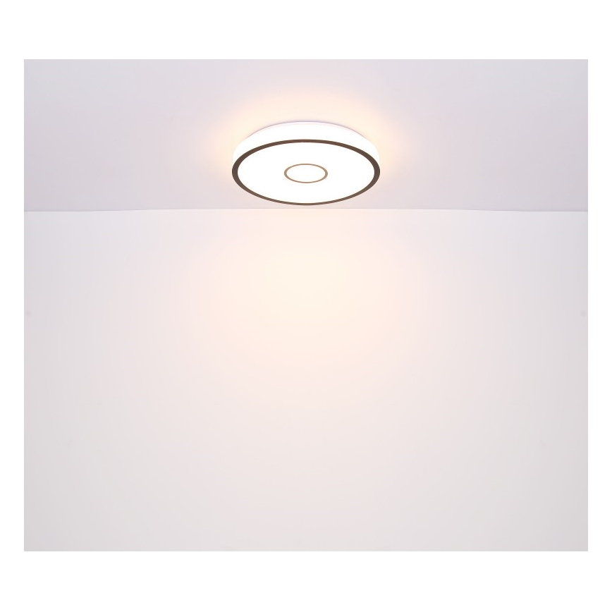 Globo - LED RGB Lampada da bagno con dimmer LED/30W/230V IP44 Wi-Fi Tuya + telecomando