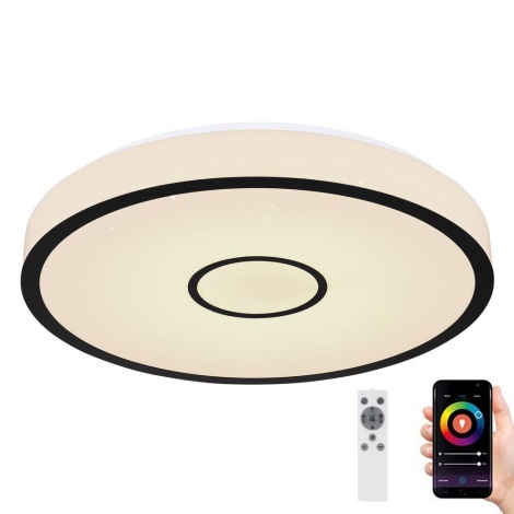 Globo - LED RGB Lampada da bagno con dimmer LED/40W/230V 2700-6500K IP44 Wi-Fi Tuya + telecomando