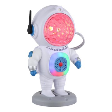 Globo - LED RGB Lampada da tavolo LED/6W/5V astronauta bianco