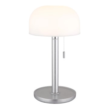 Globo - LED Ricaricabile lampada da tavolo LED/1,5W/3,7V 3000/4200/6000K 1800mAh argento