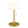 Globo - LED Ricaricabile lampada da tavolo LED/1,5W/3,7V 3000/4200/6000K 1800mAh ottone