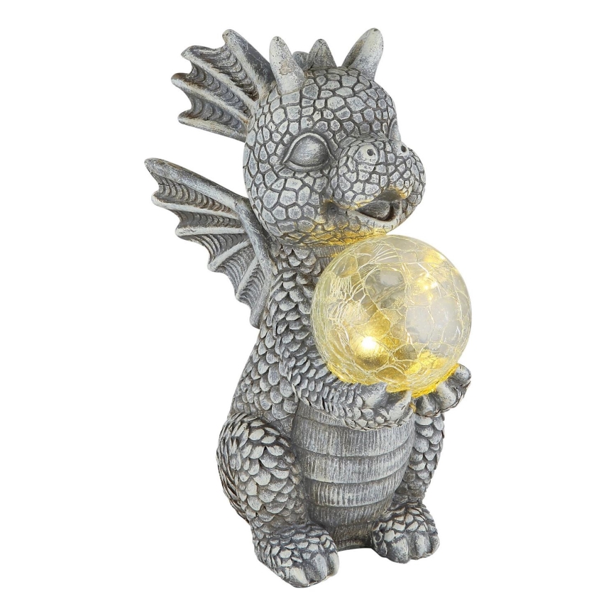 Globo - LED Solare decorazione LED/0,02W/3V IP44 drago