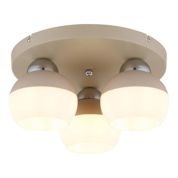 Globo - Plafoniera 3xE27/60W/230V Ø 31,5 cm