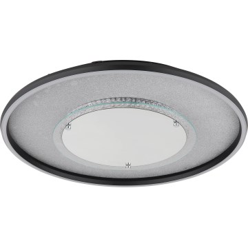 Globo - Plafoniera a LED 40W/230V 3000/4000/6000K Ø 51,5 cm nera