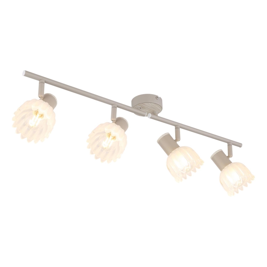 Globo - Plafoniera con 4 faretti 4xE14/40W/230V