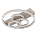 Globo - Plafoniera dimmerabile a LED 40W/230V 2700-6500K Ø 35x33 cm beige + telecomando