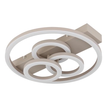 Globo - Plafoniera dimmerabile a LED/40W/230V 2700-6500K Ø 35x33 cm ottone + telecomando