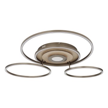 Globo - Plafoniera dimmerabile a LED 60W/230V 2700-6500K 80,8x99,2 cm ottone + telecomando