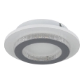 Globo - Plafoniera LED 12W 230V, 3 temperature di colore (3000/4000/6500K), diam. 20 cm, bianco